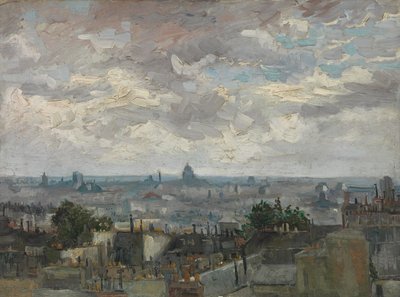 View of Paris by Vincent van Gogh